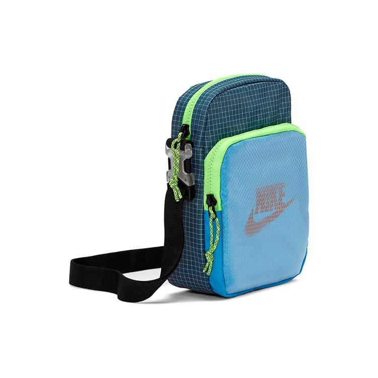 Nike Heritage Fabric Shoulder Bag, Crossbody Bag Regular Unisex Laser Blue CV1408-446
