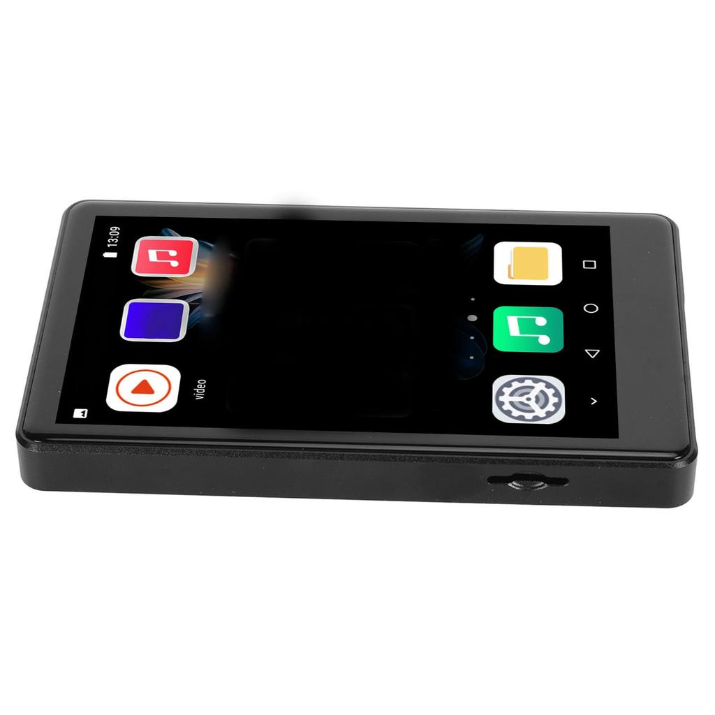 MP3 Player HiFi HD Noise Reduction 4.0 Inch Full Touch Screen Bluetooth 5.0 WiFi Music Player with