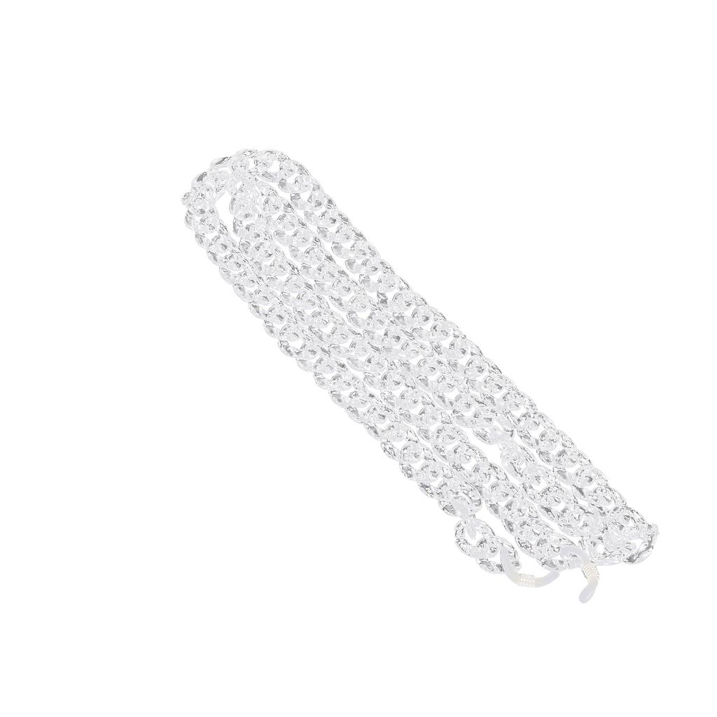 Women S Eyeglass Chains Transparent Acrylic AntiLost Stylish Sunglasses Chain Holder