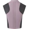 Adidas Bezrękawnik zapinany na zamek, blok kolorów, szybkoschnący, z połowy zamka, sportowy, casualowy, damski top, fioletowo-różowy, JP2904