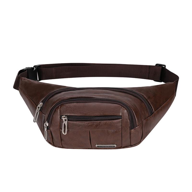Li Shen Men's Multifunctional Chest Waist Crossbody Bag