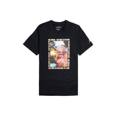Air Remastered Photo Print T-Shirt Men Tops Black AT8936-010
