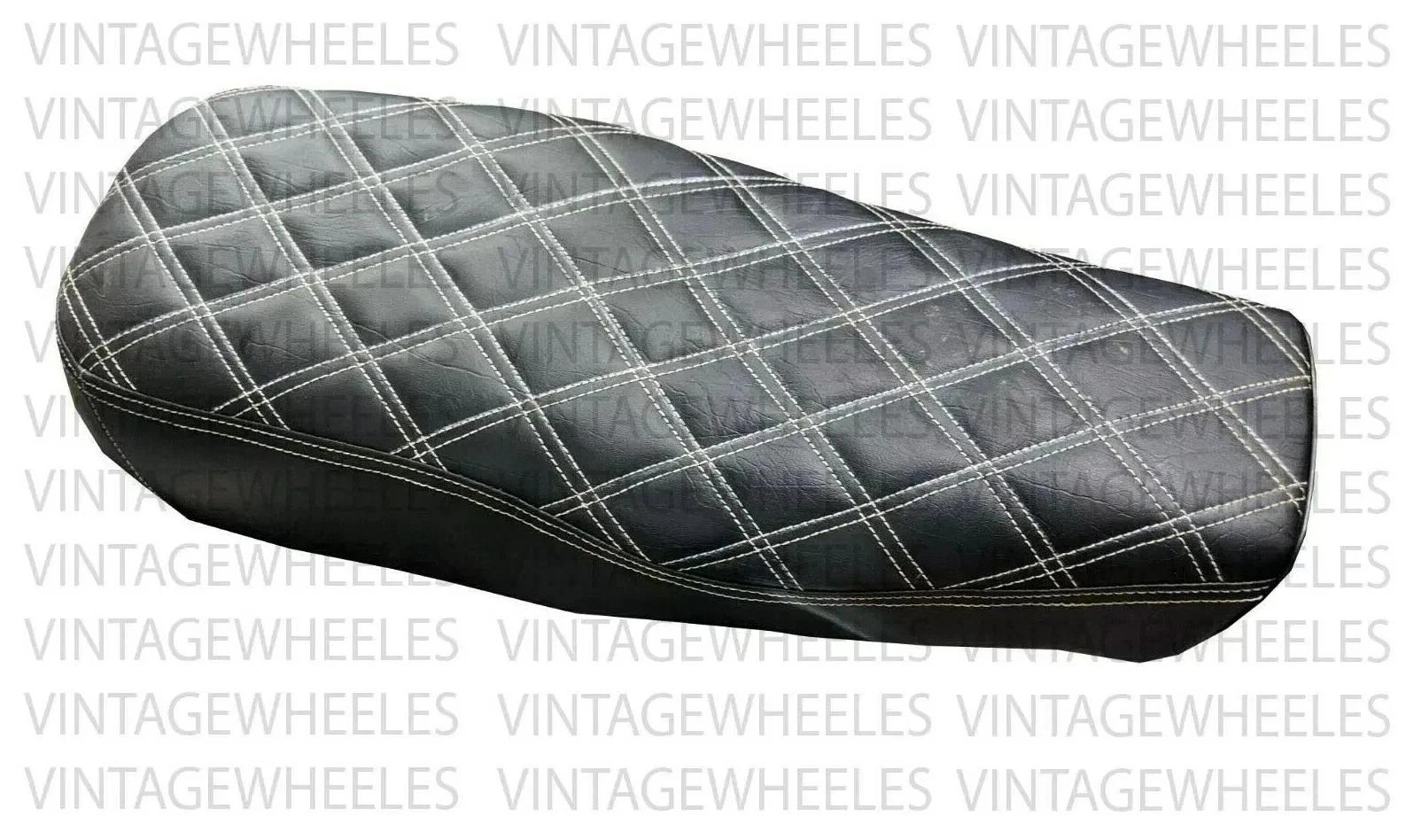 

Fits For Royal Enfield Interceptor 650cc Cushioned Dual Seat Diamond Style