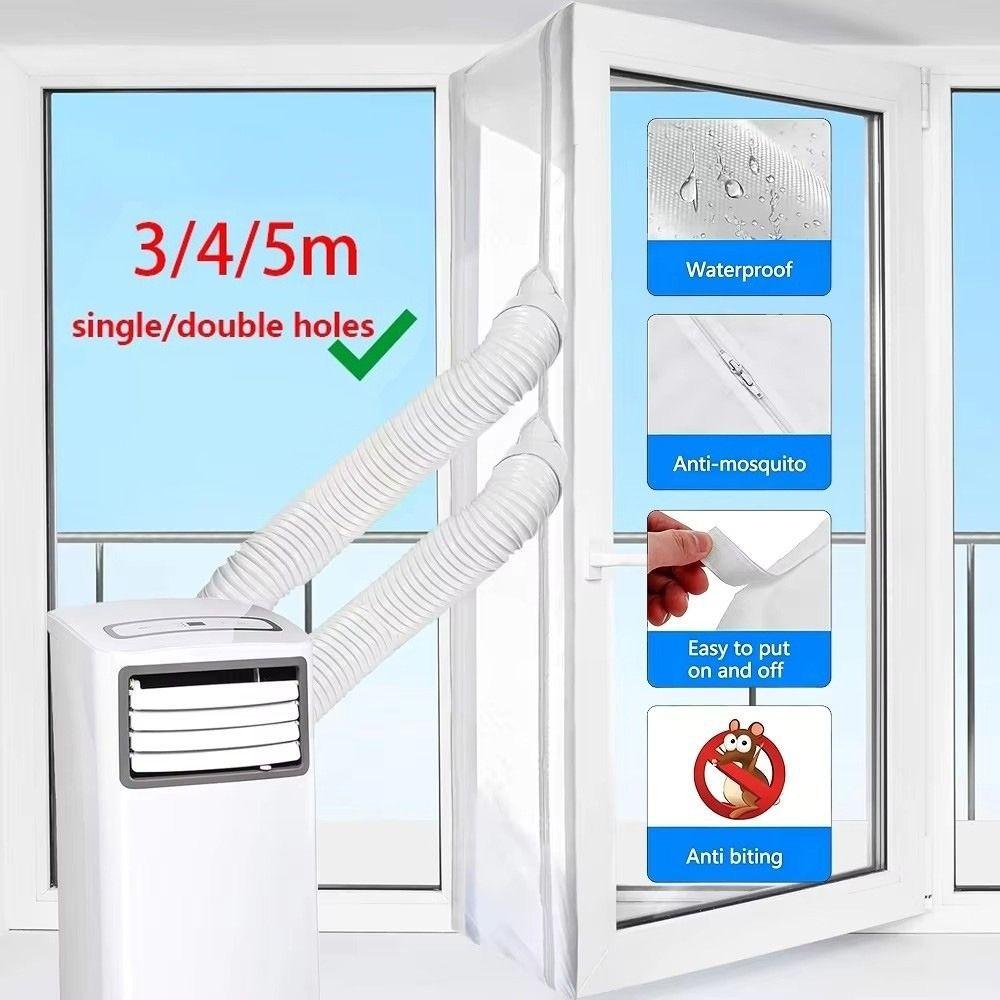 Universal AC Window Seal Cloth Conditioner Outlet Window Sealing Kit Air Condition Accessories