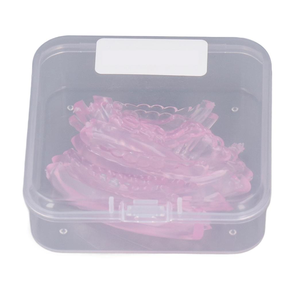 5pairs Shell Pink Lash Lift Rod Silicone Soft Extra Wide Auxiliary Tools Self Adhesive Eyelash