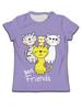 Clothes Child Girl T Shirt for Girls Kids Unicorn 3D Print Short Sleeve T-shirt Cartoon Children's Clothing Boys Wear Boy KID Top