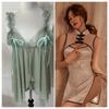 Sexy pajamas women's pure desire lace ice silk underwear mood high-end suspender nightdress 2026 new loungewear