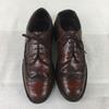 80s Vintage STAFFORD Long Wingtip Leather Business Shoes Brown size 8.5B 25.0-26.0 Men's(USED)