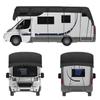 NEW Waterproof Upgraded RV Roof Cover Collapsible Tarpaulin Protective For RV Camper Travel Windproof Dustproof Sunshade