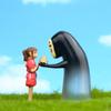 No Face Man Ogino Chihiro Resin Art Figurine Gift For Celebrations With Creative Design For Kids And Adults