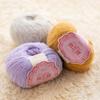 Multicolor Wool Ball Cotton Candy Yarn Ball Woven Material Wool Thread  for Knitting Doll Hair Clip