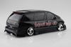 Aoshima Bunka Kyozai The Tuned Car Black Mafia TCR11W Estima Plastic Model (AOSHIMA) 1/24 '98 (Toyota)