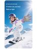 Children's Warm Waterproof Winter Ski Gloves, Non-Slip, Fleece-Lined for Ice Skating and Snow Play
