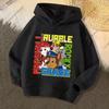Cute PAW Patrol Kids Hoodies Skye Rubble Print Sweatshirt Trendy Long Sleeve Pullover Toddler Boys Girls Daily Outfit Gifts