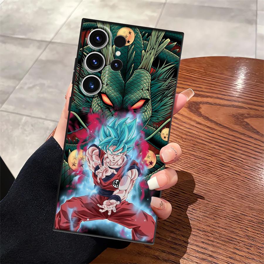 

Крутой Чехол для Телефона с Гоку из Dragon Ball для Samsung Galaxy S26 S21 FE S10 S9 S20 S25 Ultra S23 S24 Plus Note 20 Ultra 8 9 Galaxy S22+ 5G