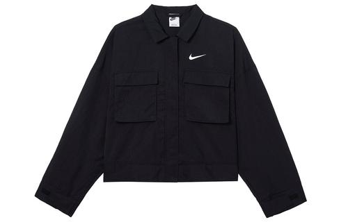 Nike Cropped Coats Women s Black DM6244-010 XL чёрный