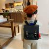 2024 New Casual Fashion High-quality Niche Design Cute Kindergarten Schoolbag Retro Pu Baby Backpack Children's Backpack