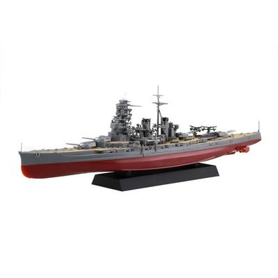 NEXT Series No. 6 EX-1 Japanese Navy Battleship Hiei (with Etching Parts) Plastic Model, Gray