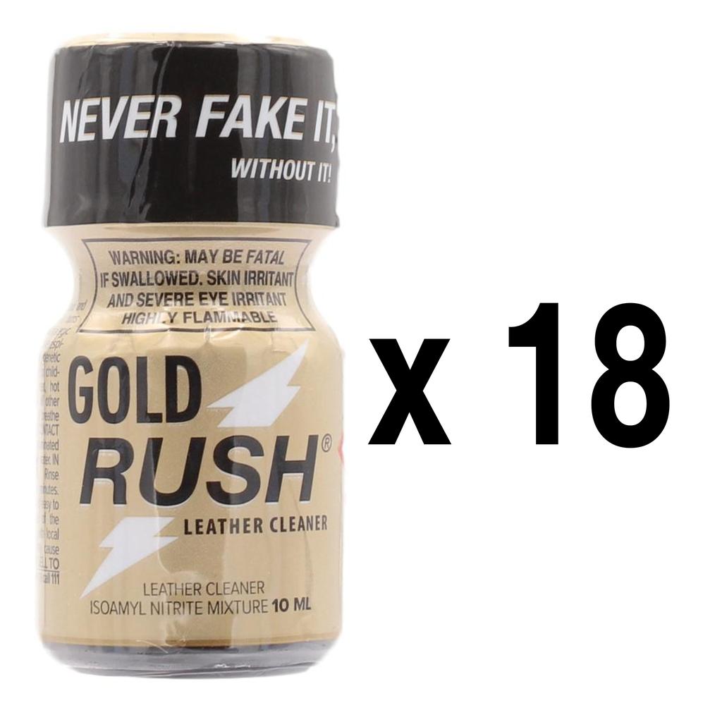 Gold Rush 10ml x18 - BGP Leather Cleaner - Amyle | Display