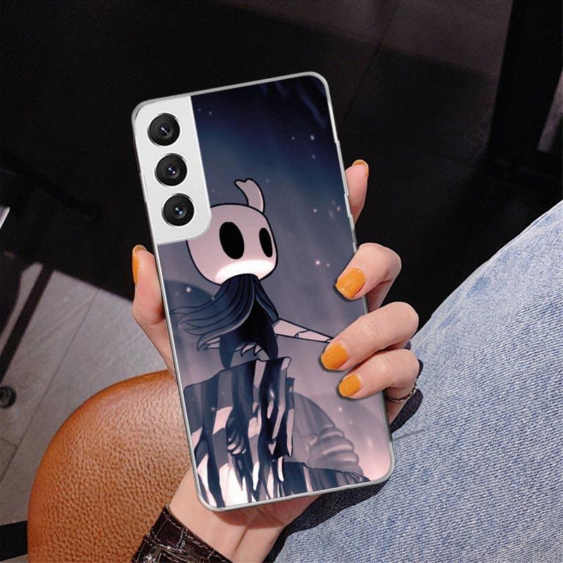 Hollow Knight Cartoon Phone Case For Samsung Galaxy S24 S25 Edge S26 Ultra S23 S22 S21 Plus S20 FE + Personalized Print Cover Ga