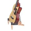 Folding Ukulele Holder Vertical Small Musical Instrument Stand Concert Portable Wood Small Guitar Stand Enduring