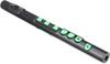 NUVO TooT Plastik-Blasinstrument mit Silikon-Tasten N430TBGN, Schwarz/Grün []