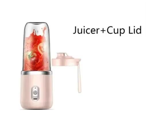 Draagbare Blender Fles Elektrisch 6 Messen Multifunctionele Sapblender Verse Sap Smoothie Blender IJs Crusher Beker Keukenmachine