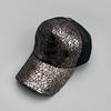 Bright Leather Pattern Outdoor Personalized Baseball Cap Men'S And Women'S Sports Fashion Sunshade Breathable Mesh Hat