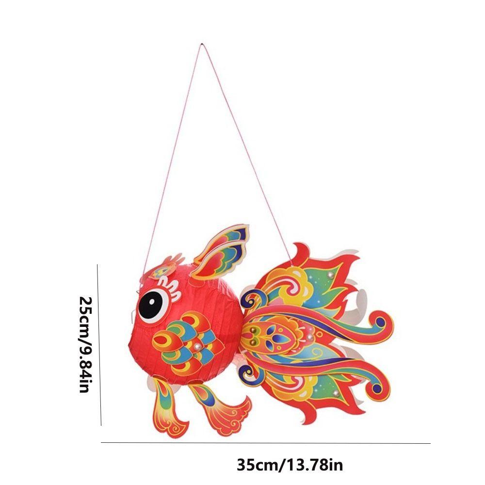 Hand Made Middle Autumn Festival Lantern Glowing Children's Handheld Lantern  Festival Decoration