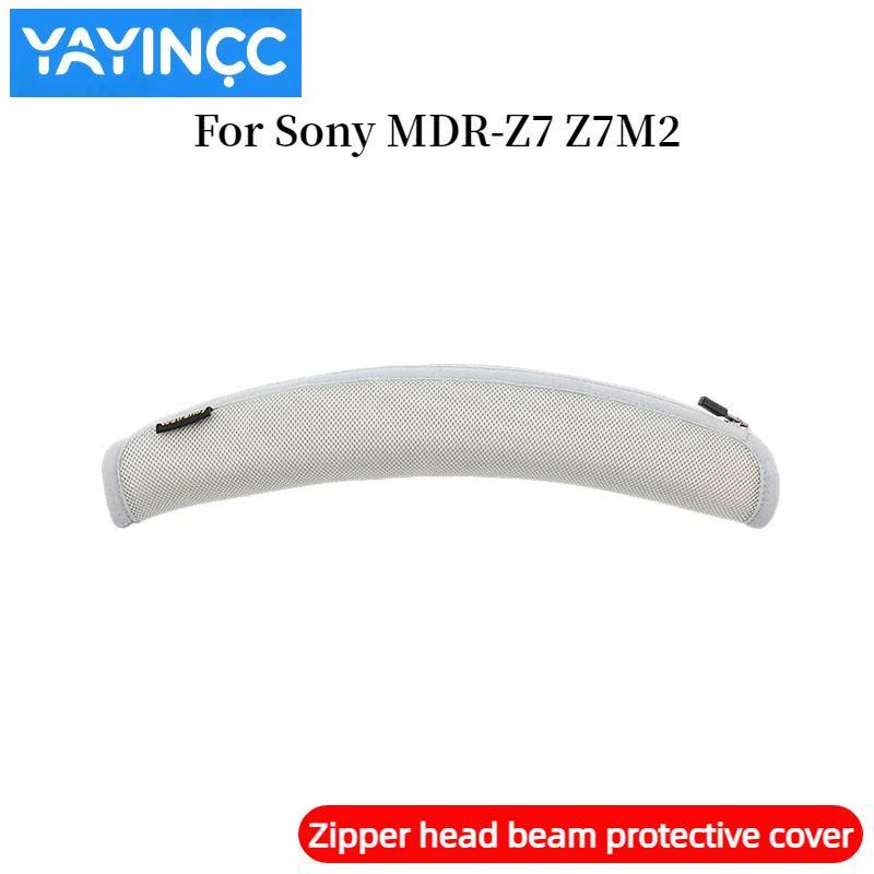 YAYINCC Replacement Ear pads+Zipper headband cover Combo for Sony MDR-Z7 Z7M2 Headset Headphones Earmuff Earpads Cover Cups