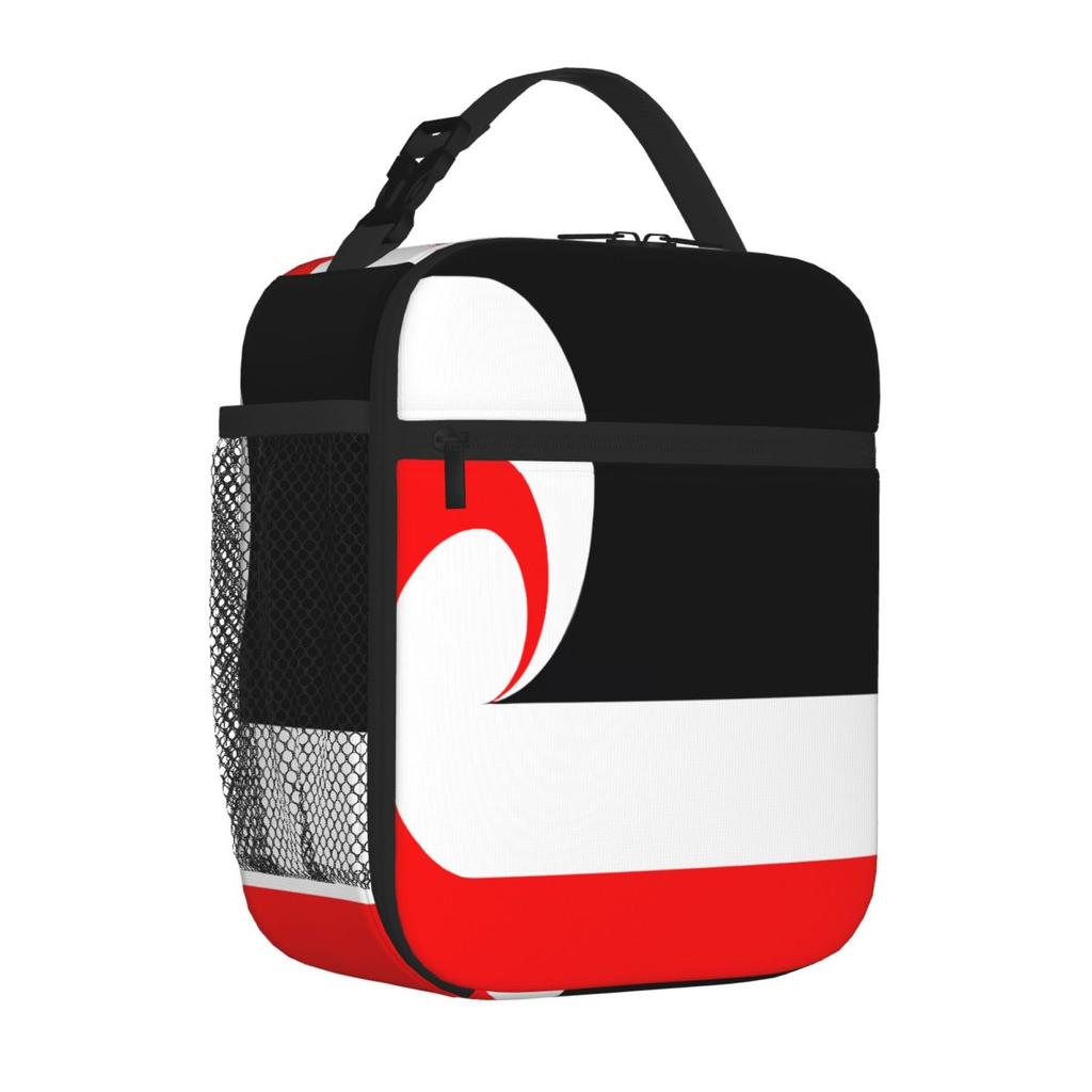 Bestselling Maori Flag Breathable Design Adjustable Strap Lunch Bag Workplace Meal Outdoor Lunch Bag