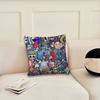 Cartoon Throw Pillow Covers Living Room Decoration Printed Sofa Cushion Cover Polyester Soft Pillowcase