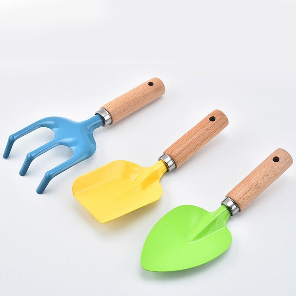 1/ 3PCS Little Gardener Kids Gardening Tools Set Small Shovel Rake Kit  Garden Planting Tools