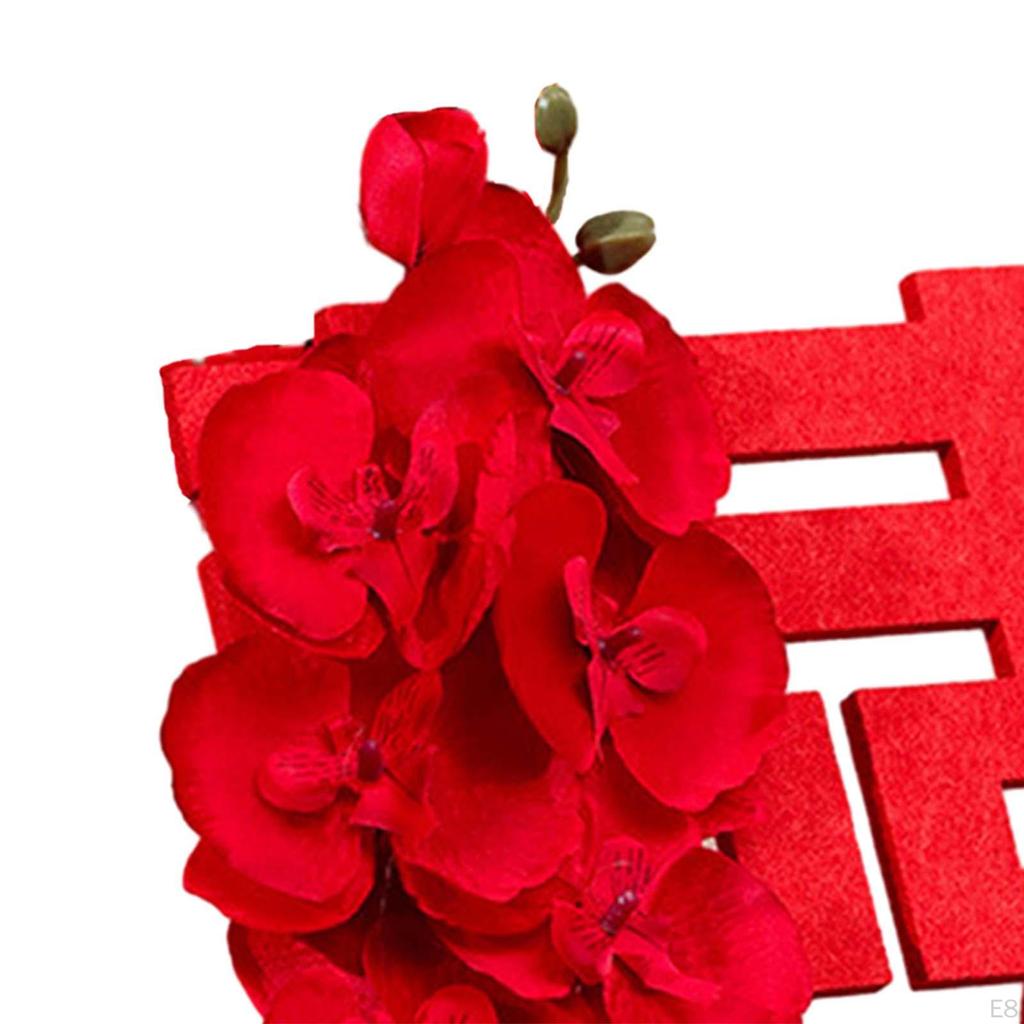 Chinese Character Wedding, Standing Ornament, DIY Festival Wedding Red Tradition