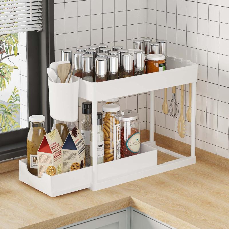2-Tier Multi-Function Kitchen Sink Organizer