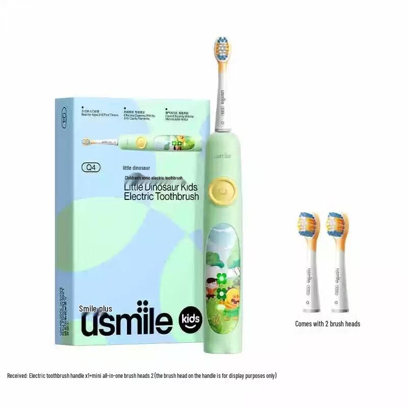 usmile Little Dinosaur Children s Electric Toothbrush CN plug (adapter included)