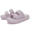Kappa Comfortable Casual Stitching Non-Slip Wear-Resistant Slide Sandals Women Footwear Purple K0D45LT02D-4702