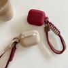 Airpods 4 Case Bluetooth Earbuds Protective Cover For Apple Pro 3 Airpods 3 Pro2 Pro 2 Funda Soft Silicone with Smile Hand Strap