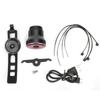 ZTTO Bicycle Brake Sensing Light Waterproof LED Rear Light USB Rechargeable Cycling TaillightBlack
