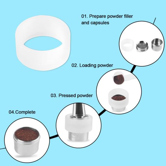 Inel de dozare reutilizabil pentru pulbere de cafea pentru capsule Nespresso K-fee Instrumente pentru barista Produse de vânzare