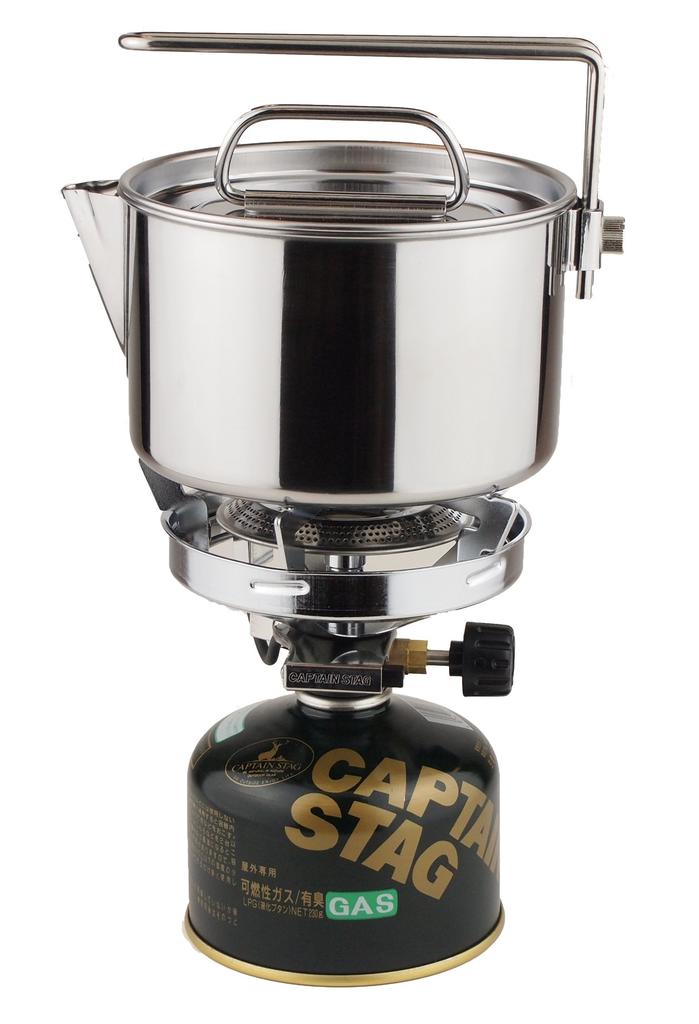 Captain Stag Kleiner Gasbrenner Kocher (mit Fall) M-7901