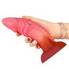Alien Spiky Penis  Liquid Silicone Dildo Male and Female Masturbator  Anal Plug Adult Sexual Product