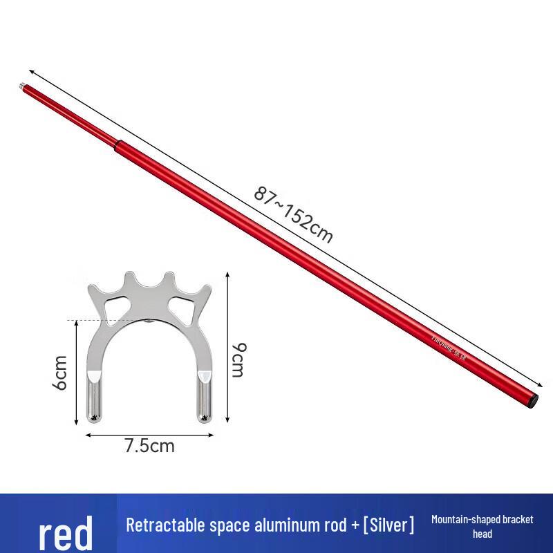 Telescopic Billiard Cue Bridge Head