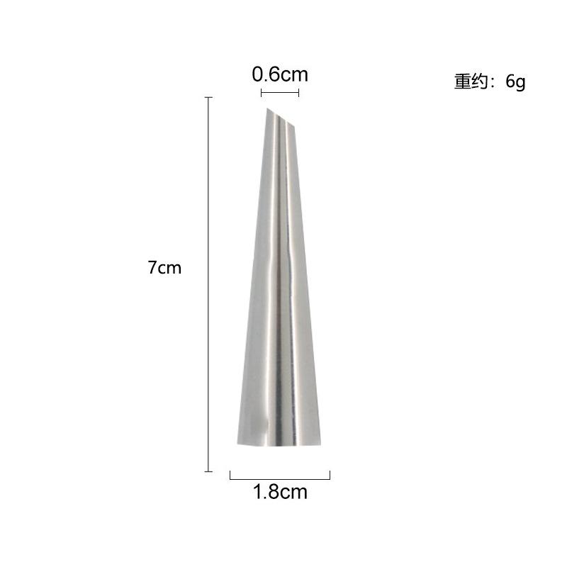 

Нержавеющая сталь 304, Кондитерская насадка, Остроконечная насадка для пышного крема, Большой, Средний и Малый размеры, Кондитерский мешок, Насадка для крема для торта, Инструмент для выпечки