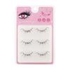 Transparent Stem False Eyelashes Decorative Eyelashes Barbie Comic Eyes 3 Pairs Stage Party Eyelashes