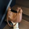 Customized original design bag women's new trendy dumpling bag shoulder armpit bag commuter large capacity armpit bag