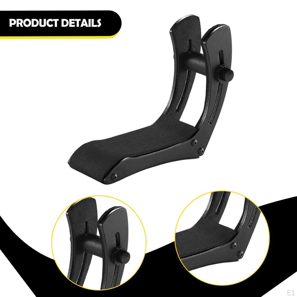 Electric Guitar Rest Foot Lifter Ergonomic Professional Footrest Stool for Live