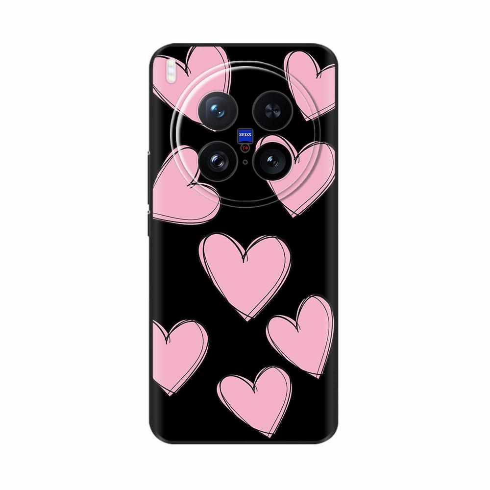 For Vivo X200 Ultra Case Soft TPU Cute Cartoon Painted Back Shell Cover For Vivo X200 Pro Mini Phone Cases for Vivo X200 Pro 5G