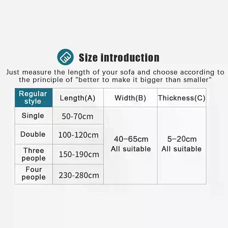 Elastischer Sofasitzbezug Dehnbarer 1-Sitzer Kissenüberzug Rutschfest Staub Sofa Couch Dicker Kissenbezug