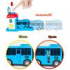 The Little Bus Main Plastic Diecast Toy Cars Garage LANI Model